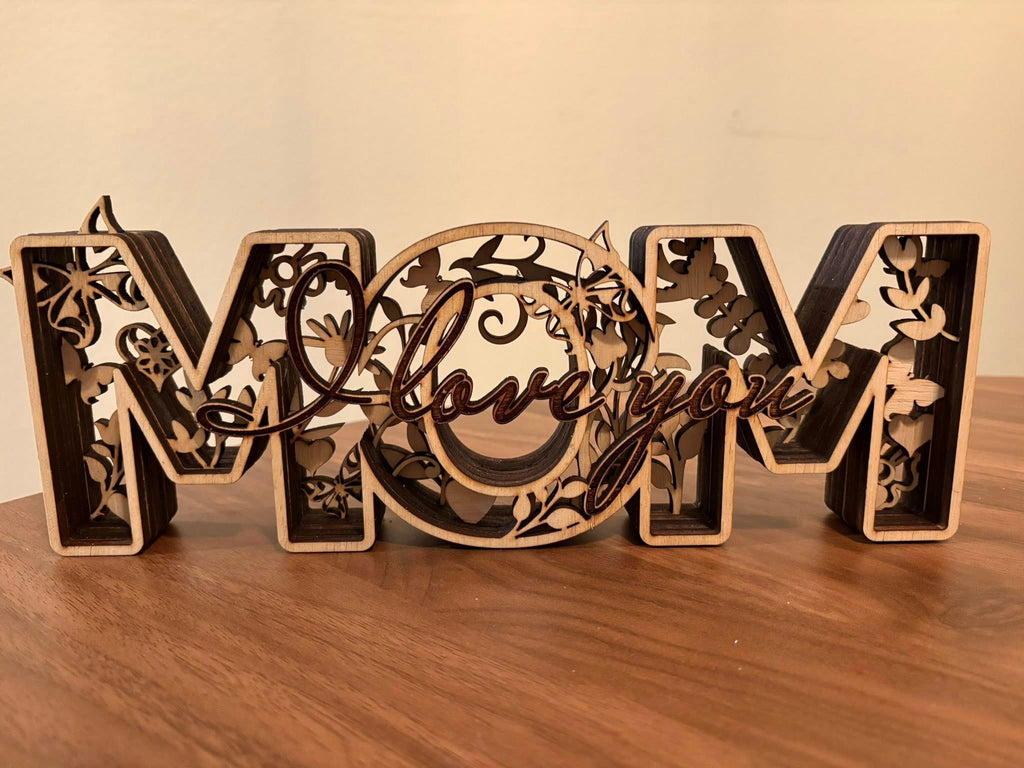 I Love You Mom Sign