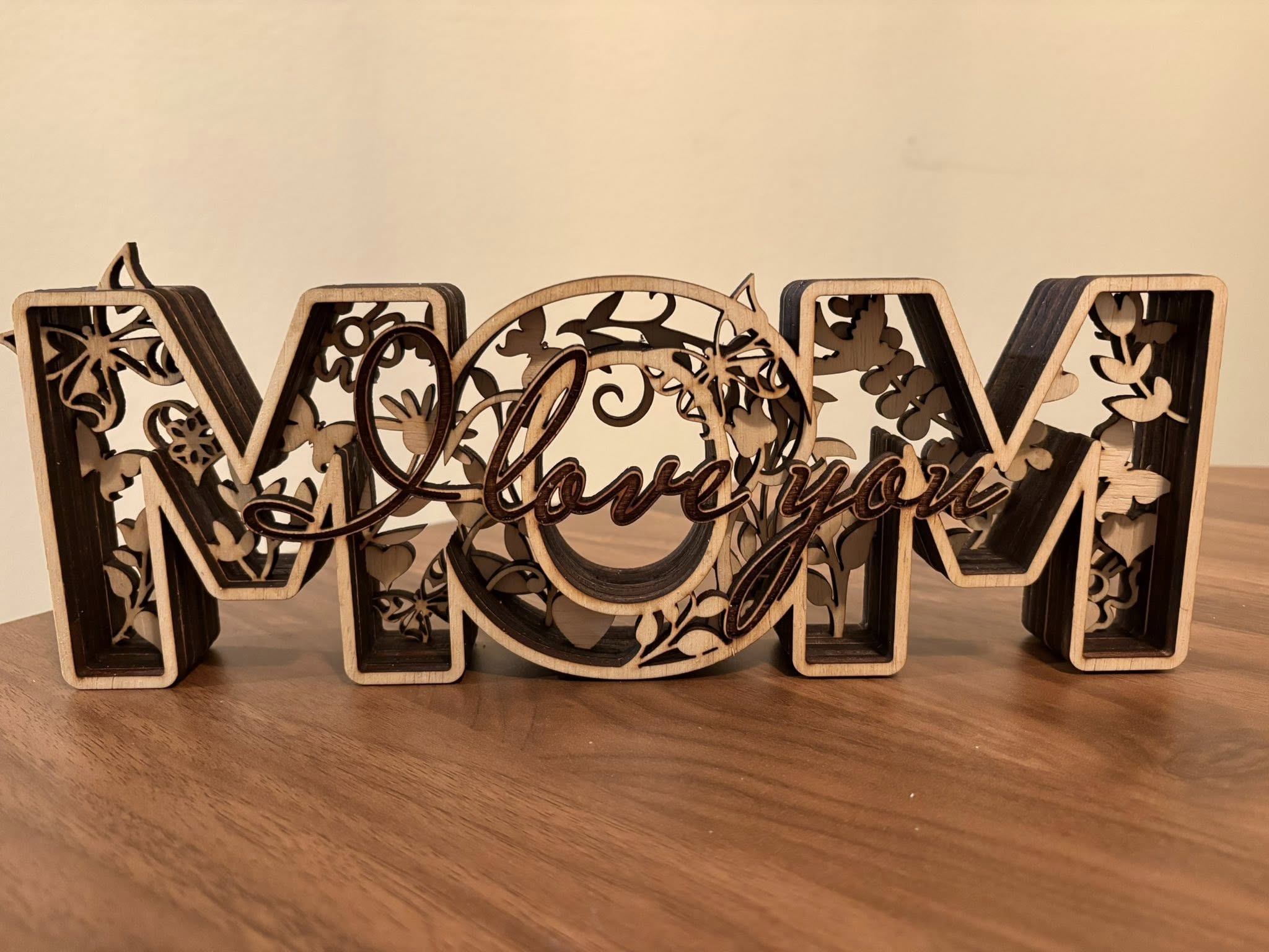 I Love You Mom Sign